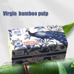 竹浆面巾纸生产厂家 - 4层天然色4D压花