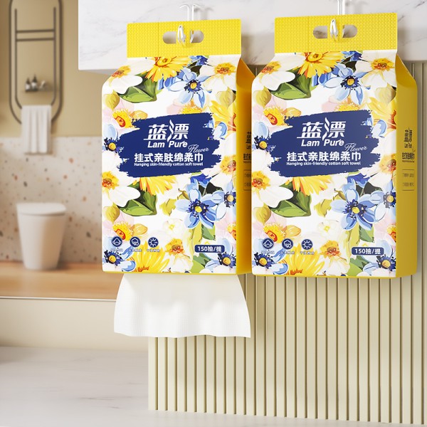 挂壁式棉柔巾生产厂家 - 160抽植物纤维