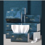 竹浆纸巾工厂 - 4层玫瑰压花400抽