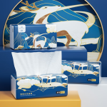 车载纸巾供应商 - 原生木浆4层户外