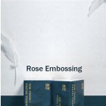 竹浆纸巾工厂 - 4层玫瑰压花400抽