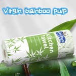 竹浆厨房用纸工厂 - 环保无塑料2层