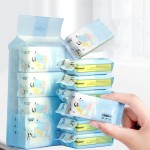 可冲散湿巾工厂 - 可定制迷你8张面部清洁湿巾