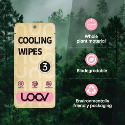 清凉湿巾工厂 - 可定制大号薄荷运动湿巾