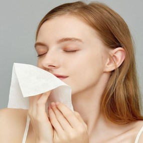 压缩毛巾工厂 - 可定制棉质美容师面巾