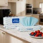 手部湿巾工厂 - 可定制日常台面清洁厨房巾