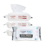 Baby Wipes Manufacturer - OEM Natural Biodegradable 80pcs Travel Case 10 Packs