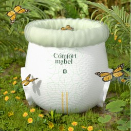 Baby Diapers Manufacturer - Eco Friendly Cotton Softcare Korean Wholesale