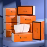 面巾纸厂家 - 一次性5层原生木浆绿竹餐巾