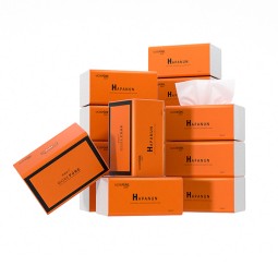 Facial Paper Manufacturer - Disposable 5 Ply Virgin Wood Pulp Green Bamboo Napkin