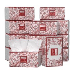 Facial Tissue Manufacturer - Soft Eco-Friendly 100-Pull 4-Ply Bamboo Magic Box