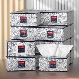 Facial Tissue Manufacturer - 5-Ply 160x180mm Bamboo Magic Box Style Home Use