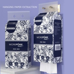 Hanging Tissue Manufacturer - Premium Cotton 1200 Sheets Bathroom Facial Tissues