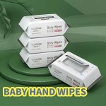 Baby Wipes Manufacturer - Disposable 80pcs Eco Biodegradable Mini Wipes Container