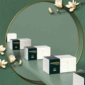 Facial Tissue Manufacturer - Eco 2-Ply Ultra Soft Organic Cotton 400 Sheets Bulk