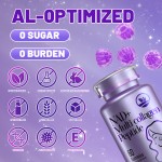 ODM NAD+ Vitamin Gummies For Brain Health & Natural Detox Support DNA Repair & Metabolism