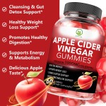OEM Manufactory Detox Gummies Weight Management Energy Support and Metabolism Function for Adult Herbal Supplement