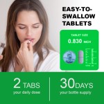 OEM Wholesale Factory Hydration Electrolytes Tablets With Magnesium Sodium Potassium Chloride Vitamins D3 & B6 and Kelp Powder