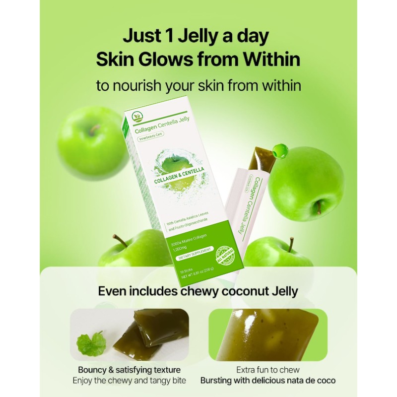 OEM Skin Whitening Supplement Delicious Beauty Collagen Jelly Stick Fish Collagen Drink