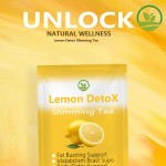 OEM Lemon Detox Slimming Tea Mix Herbal Fast Slimming Fit Tea Flat Tummy Metabolism-Boosting Detox Diet Tea for Digestive Health