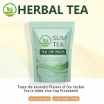 OEM Slimming Green Tea Bags Mix - Light Feeling & Stomach Comfort Gentle Cleanse & Energy Support