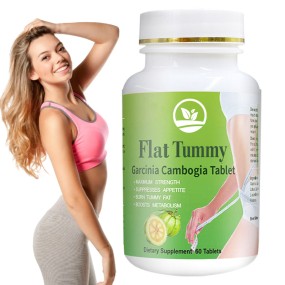 Organic Flat Belly Diet Tablets Detox Tummy Appetite Suppressant Fast Slimming Capsules Adult Fat Burning Weight Management Pill