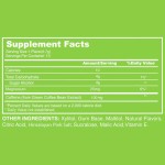OEM L-Theanine Energy Caffeine Chewing Gums Tablets High Energy Mints Chewing Gum Sugar Free Focus Energy Gum Herbal Supplement