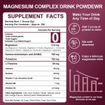 OEM/ODM Vegan Pure L-Theanine Powder High Absorption Magnesium Complex Powder Vitamin B6 Slimming Powder Herbal Supplements