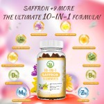 OEM Vegan Saffron Skincare Gummies Extract Private Label Supplements Organic Magnesium Glycinate Saffron Gummies