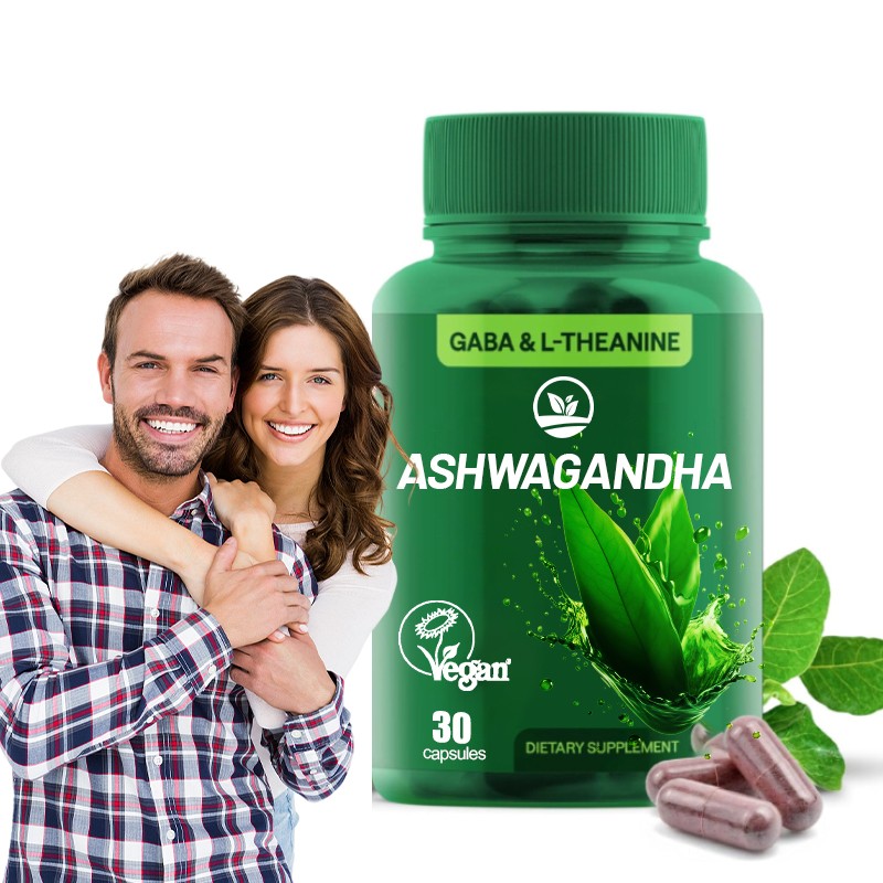 New Arrival Ashwagandha Root Extract Capsules - Natural Anxiety & Sleep Support, Vegan