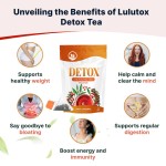 OEM Body Shape Boost Energy Detox Energizing Tea Bags Private Label Organic Herbal Tea Fit Tea Packaging Bag Dietary Fiber