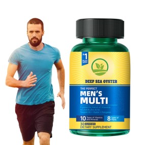 OEM Private Label Vitamin Blend Gummies Minerals Supplement for Men with Energy Booster Function Herbal Supplement