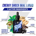 OEM Wholesale Vegan Energy Shock Oral Liquid Drop- Natural Herbal Supplement Energy Drop Drink for Energy Booster