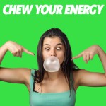 OEM L-Theanine Energy Caffeine Chewing Gums Tablets High Energy Mints Chewing Gum Sugar Free Focus Energy Gum Herbal Supplement