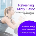 OEM Caffeinated Mint Candy Vitamin B12 B6  Private Label High Energy Mints with Nootropics