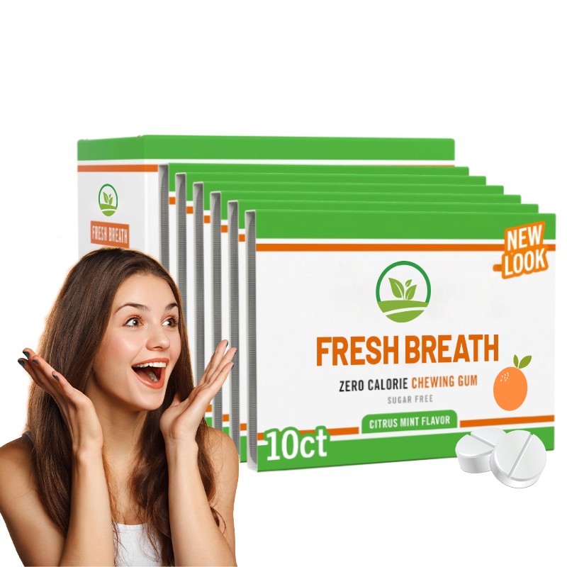 OEM Freshens Breath & Promotes Oral Cleanliness  High Energy Mints Chewing Gum  Energy Mints for Adults