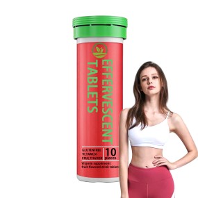 燃烧卡路里OEM天然补充-排毒维生素C减肥泡腾片