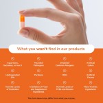 OEM Melatonin 8mg Veg Capsules  Get Restful Sleep with Melatonin Vegetarian Capsules Dietary Supplement: Enhance Sleep