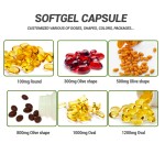 OEM High Quality Coenzyme CoQ10 Softgel Capsules Heart Health & Anti-Fatigue Supplement for Wholesale