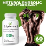 OEM Manufactory Ecdysterone Beta Capsules for Body Builders  Workout Vegan Capsules for Adult Fitness Herbal Supplement