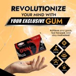 OEM High Energy Mints Oral Care Chewing Gum Sugar-Free Energy Gum for Fresh Breath with Caffeine L-theanine B6 B12
