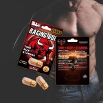 Customized Long Time Endurance Raging Bull Capsules Male Use Energy Use Herbal Supplement