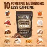 OEM Ganoderma Coffee Instant Reishi Mushroom Coffee Extract Powder Organic Lions Mane Mushroom Coffee Energy Powder