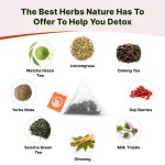 OEM Body Shape Boost Energy Detox Energizing Tea Bags Private Label Organic Herbal Tea Fit Tea Packaging Bag Dietary Fiber