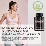 OEM  Colon Cleanse 15 Day Detox Capsules for Gut Health and Fat Burning Supplement Improve Digestive Detox Gut and Colon Support