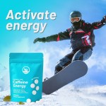 OEM /ODM Private Label Caffeine Chewing Gum with Vitamin-B for Energy Support and Booster Chew Gum for Adult Herbal Supplement