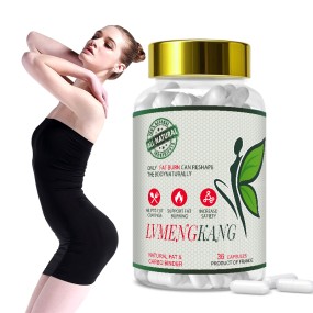 OEM Ready Ship Women's Natural Herbal Slimming Capsules Improve Metabolic Effective Fat Burner Pills Dietary Fiber Supplement