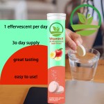 Wholesale Detox & Slim OEM Vitamin C Effervescent Tablet for Calorie Burn | Digestive Cleanse