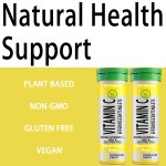 OEM Natural Vitamin C Detox - Fat Burn Effervescent Tablets | Slimming Drink Mix with L-Carnitine | Energy Boost
