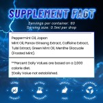 OEM Wholesale Vegan Energy Shock Oral Liquid Drop- Natural Herbal Supplement Energy Drop Drink for Energy Booster